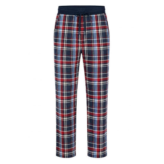 Phil & Co Heren lange pyjamabroeken 2-pack blauw/rood geruit - Image 5