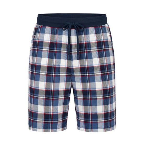 Phil & Co Heren korte pyjamabroeken 2-pack blauw geruit - Image 3