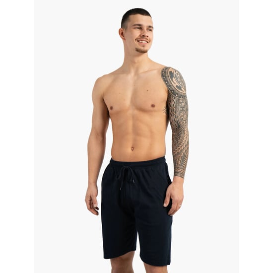 Phil & Co Heren korte pyjamabroeken 2-pack blauw geruit - Image 5