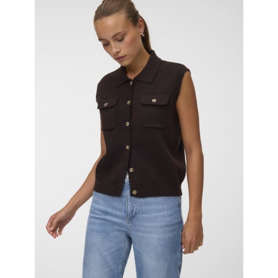 Vero Moda Brisa mouwloos polo vest - Image 1