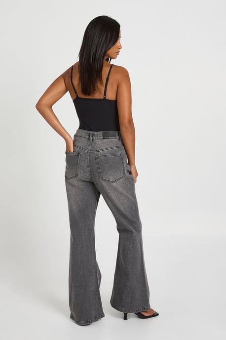 The Petite High Waist Flare Jean - Image 2