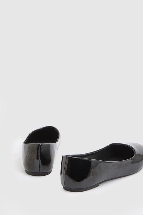 Sloan Wide Fit Faux Patent Leather Ballet Pump - Image 2