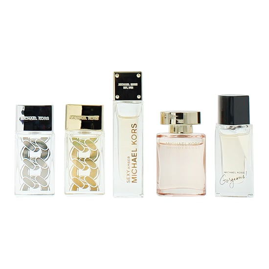 MICHAEL KORS COFFRET SET - 4x5ml - GORGEOUS + WONDERLUST +  SEXY AMBER + POUR FEMME + POUR HOMME - Image 2