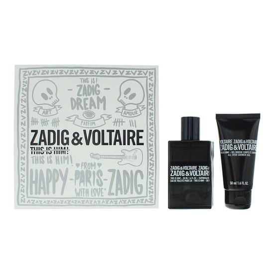 Zadig & Voltaire This Is Him! Eau de Toilette 50ml + Shower Gel 50ml Gift Set - Image 1