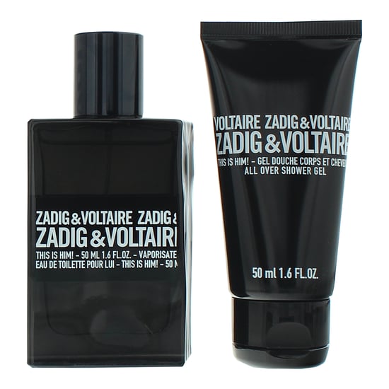 Zadig & Voltaire This Is Him! Eau de Toilette 50ml + Shower Gel 50ml Gift Set - Image 2