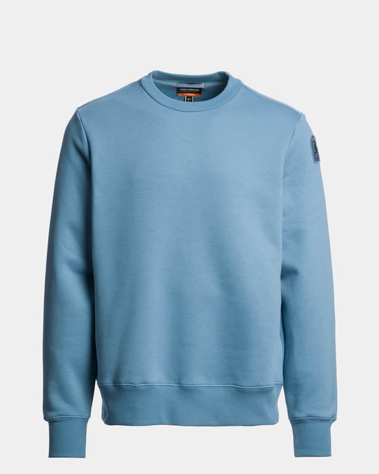 Long Sleeve Sweatshirt in Light Blue - Image 2