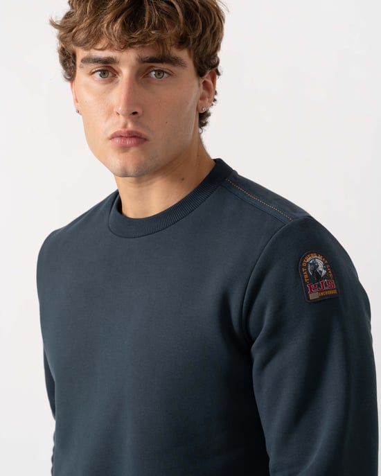 Long Sleeve Sweatshirt in Dark Green - Image 4