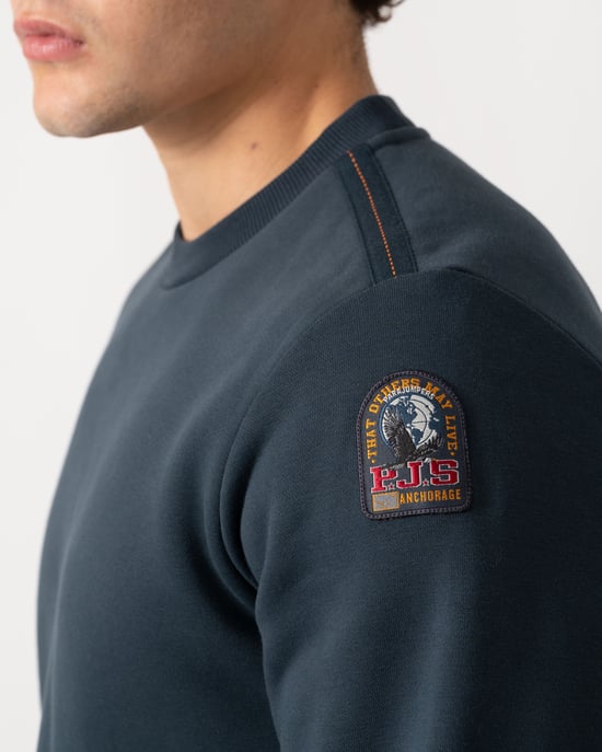 Long Sleeve Sweatshirt in Dark Green - Image 6