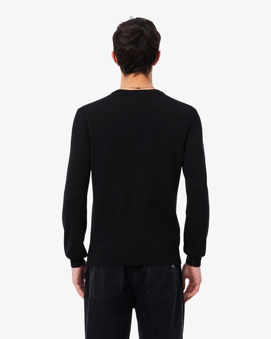 Long Sleeve Sweatshirt in Black - Image 3
