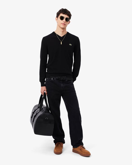 Long Sleeve Sweatshirt in Black - Image 5