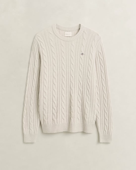 Regular Fit Long Sleeve Logo Detail Jumper - Image 1