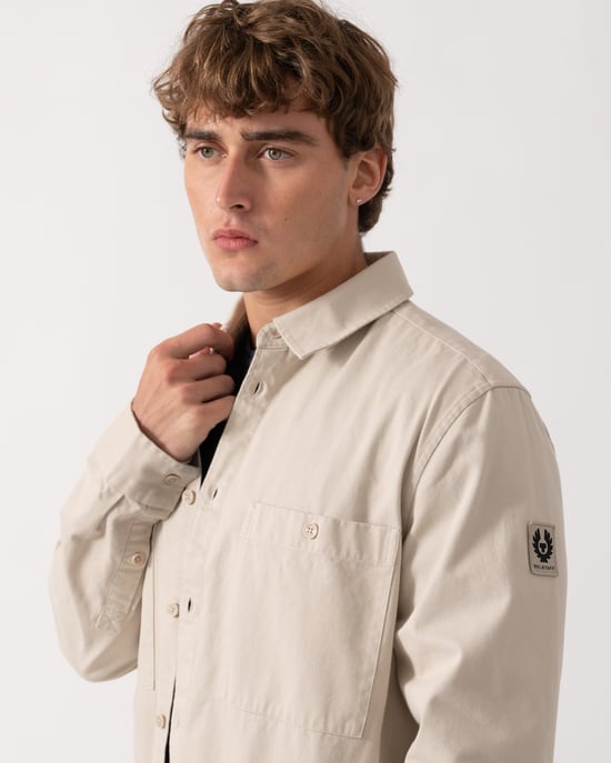 Long Sleeve Shirt in Ecru - Image 3