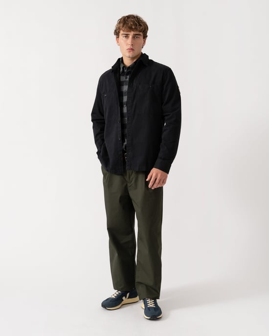 Long Sleeve Shirt in Black - Image 3