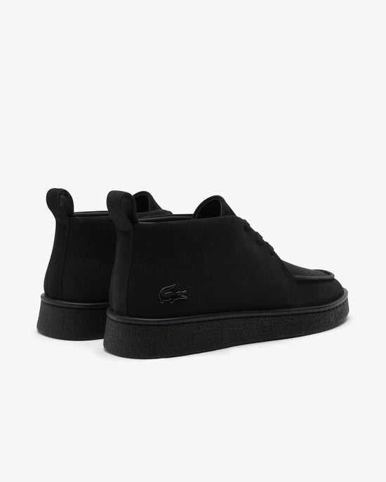 Logo Detail Boots in Black - Image 6
