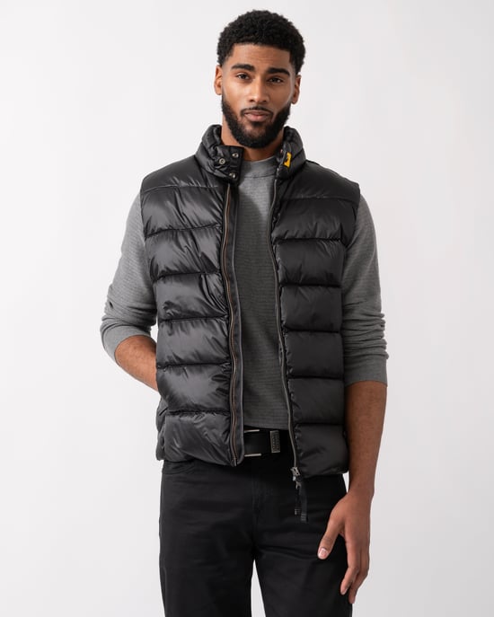 Jeordie Down Vest Down Vest in Black - Image 1