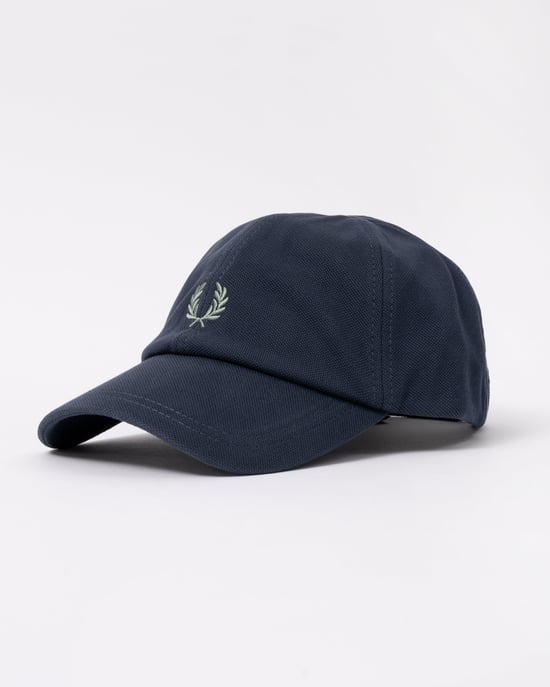Logo Detail Cap in Navy - Image 1