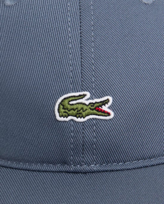 Logo Detail Cap in Light Blue - Image 4