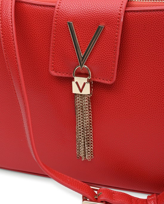 Valentino Womens Shoulder Bag Red - Image 4