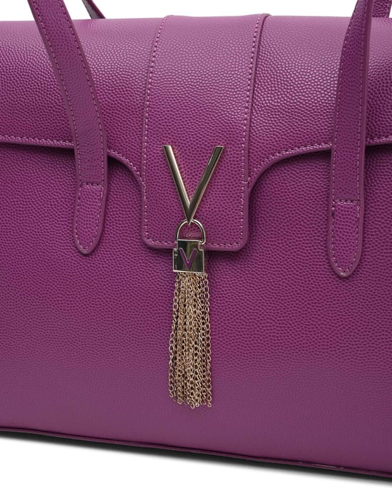 Valentino Womens Shoulder Bag Purple - Image 4