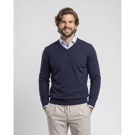 Campbell Trui v-hals donker - Image 1