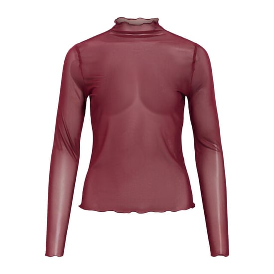 Object objnela sli l/s mesh top e rep 23046001 windsor wine - Image 1
