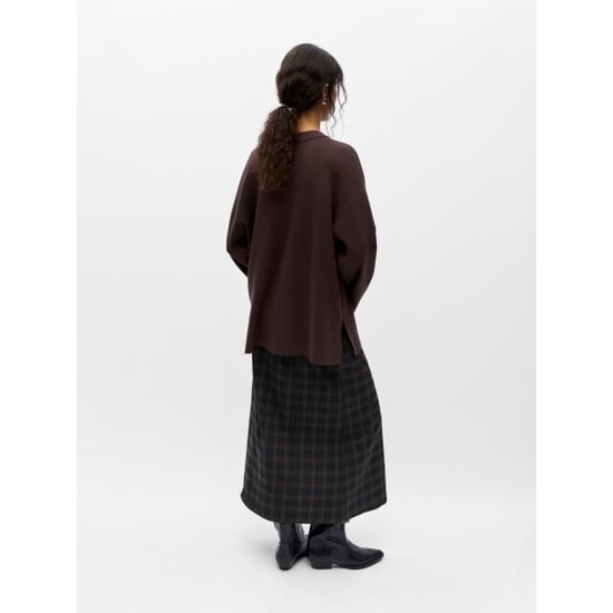 Object objreynard l/s lo knit pullover noo 23049287 seal brown - Image 3