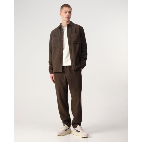 J.C. Rags dave wool 108437 8008 brown melange - Image 4