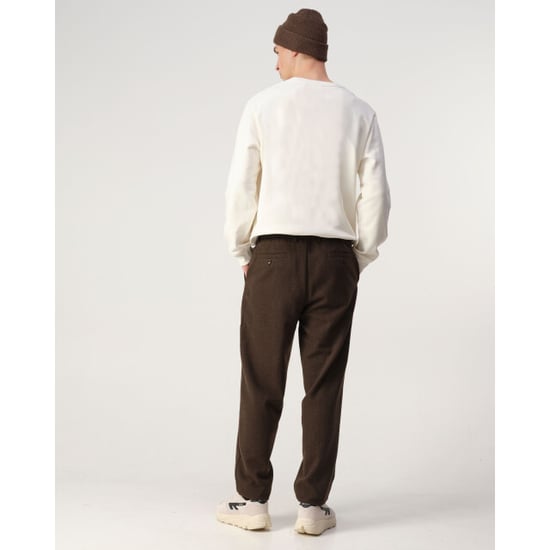J.C. Rags dave wool 108437 8008 brown melange - Image 6