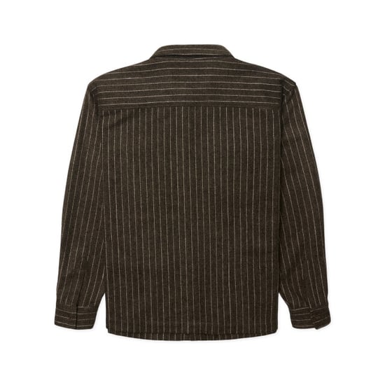 Woodbird buzo herringbone shirt 2636-704 dark olive - Image 3
