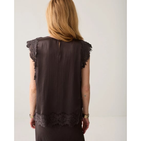 Summum Mouwloze top met kant - Image 2