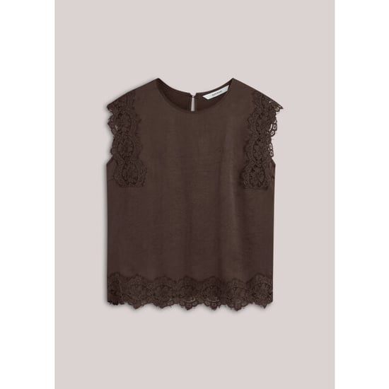 Summum Mouwloze top met kant - Image 4
