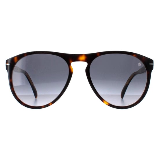 David Beckham Ronde Heren Donker Schildpad Grijs Gradient DB1008/S - Image 1