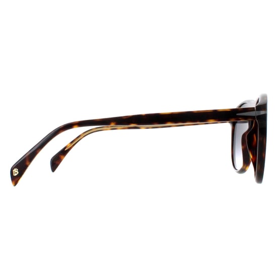 David Beckham Ronde Heren Donker Schildpad Grijs Gradient DB1008/S - Image 4