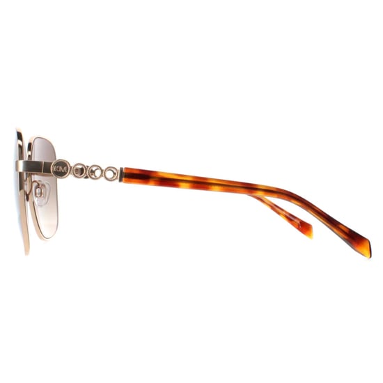 Karen Millen Square Womens Shiny Gold Dark Brown Gradient KM7020 - Image 3