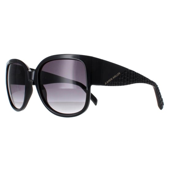 Karen Millen Square Womens Black Dark Grey Gradient KM5050 - Image 2