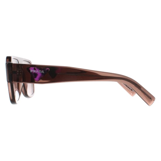 Prada Aviator Heren Transparant Bruin Lichtbruin PR22YS - Image 3