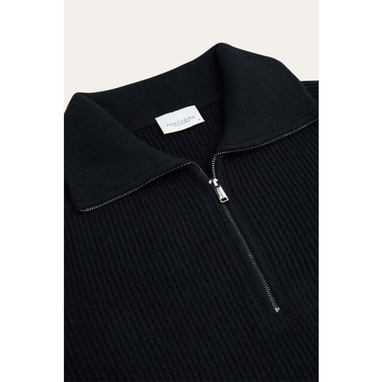 Profuomo Ppxj30058a pullover half zip navy - Image 3
