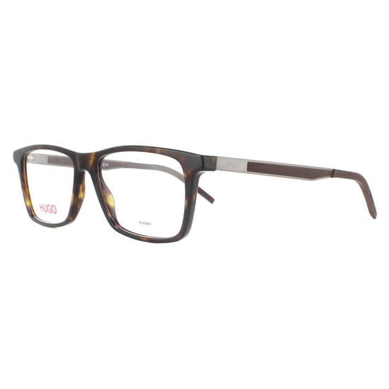 Hugo van Hugo Boss Rectangulaire Havana Heren Brilmonturen - Image 2