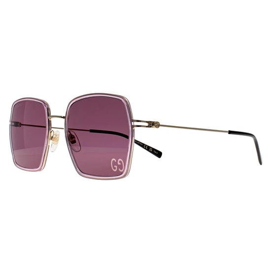 Gucci Square Womens Pink Gold Violet GG1848S - Image 2