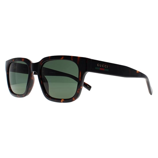Gucci Square Womens Dark Havana Green GG1857S - Image 2