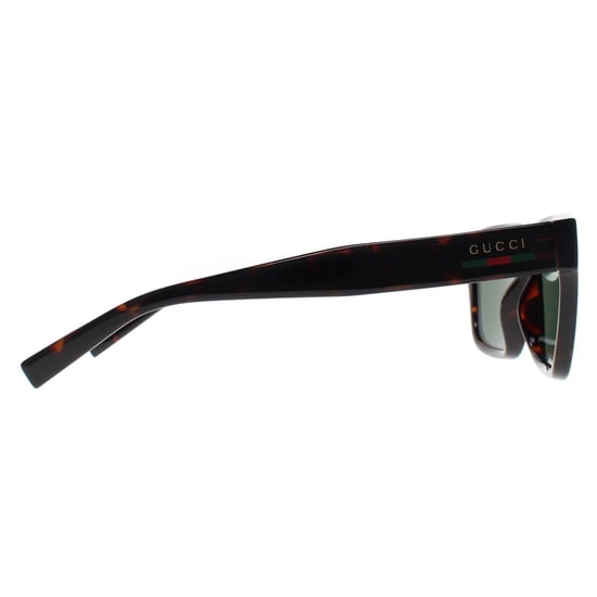Gucci Square Womens Dark Havana Green GG1857S - Image 4