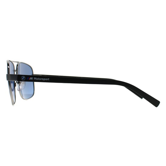 BMW Rechthoek Mens Matte Licht Palladium Blauw Gepolariseerd BS0039 - Image 3