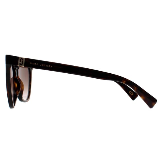 Marc Jacobs Cat Eye Womens Dark Havana Brown Gradient MARC 336/S - Image 3