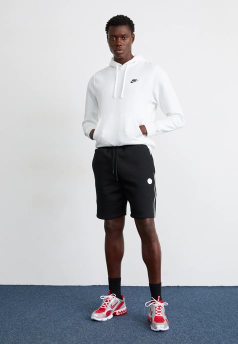Nike White Club Fleece Pullover Hoodie - Image 4