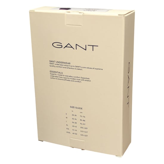 Gant Mens Trunks 3 Pack Mixed Gant Repeat Logo Stretch Underwear Cotton Trunks - Image 5