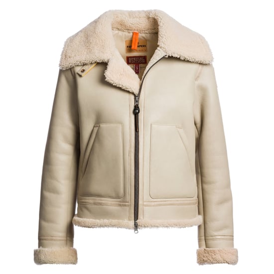 Parajumpers Gialean Special Oat Brown Leren Jas - Image 1