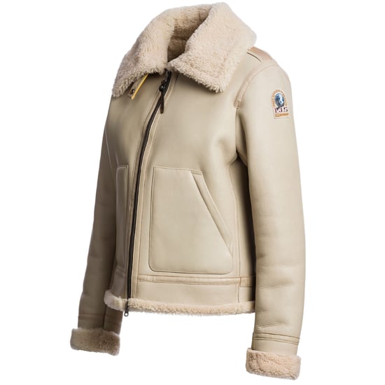 Parajumpers Gialean Special Oat Brown Leren Jas - Image 3