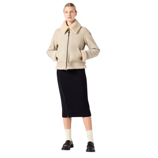 Parajumpers Gialean Special Oat Brown Leren Jas - Image 5