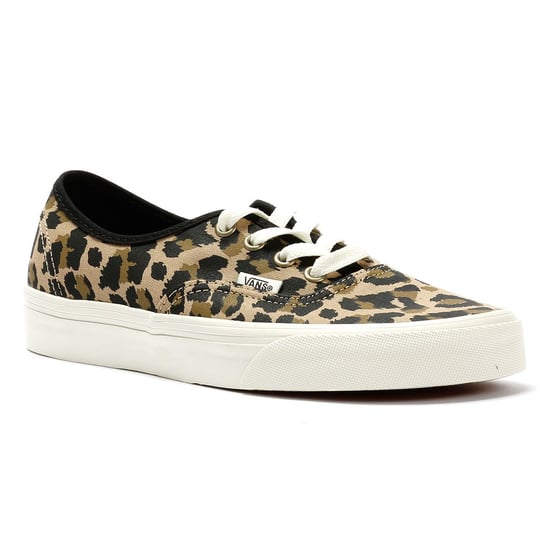 Vans Authentic Canvas Women's Leopard Black/Insense Trainers - Image 2