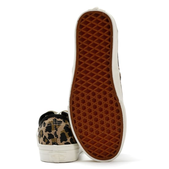Vans Authentic Canvas Women's Leopard Black/Insense Trainers - Image 4